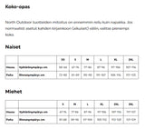 North Outdoor Active merinovilla 210 naisten aluskerraston housut - Happy Angler