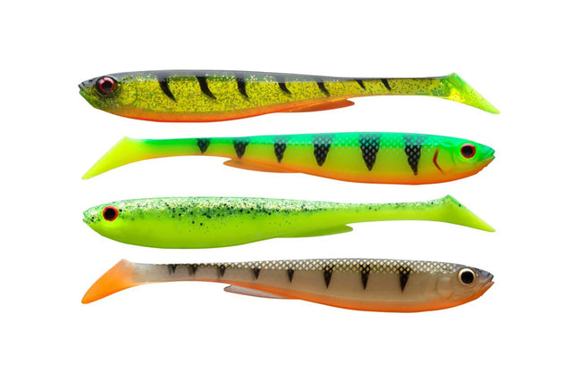 Daiwa Prorex Slim Shad Y Flash Color Set 7,5 cm jigi 5 kpl/pkt - Happy Angler