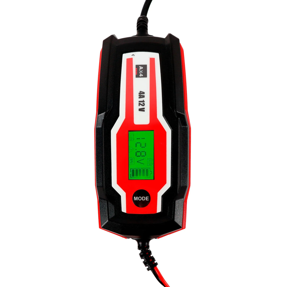 AX4 12V 4A akkulaturi (AGM, GEL, LiFePo4, lyijyakku) - Happy Angler