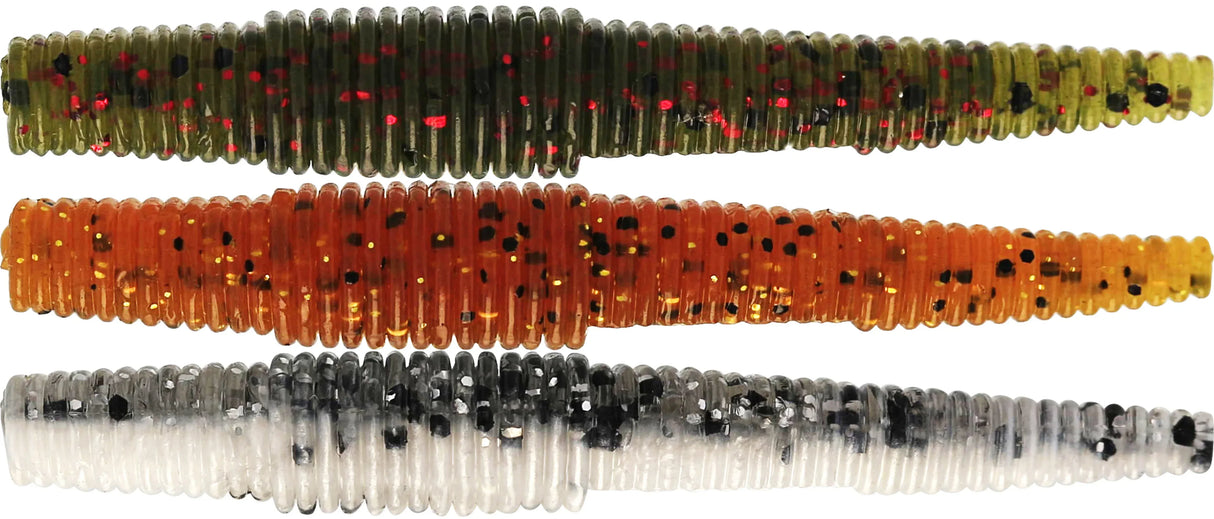 Westin NED Worm Slim Clear Water Mix 5,5 cm jigi 6 kpl/pkt - Happy Angler