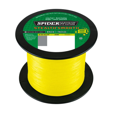 Spiderwire Smooth 8 keltainen 2000 m - Happy Angler