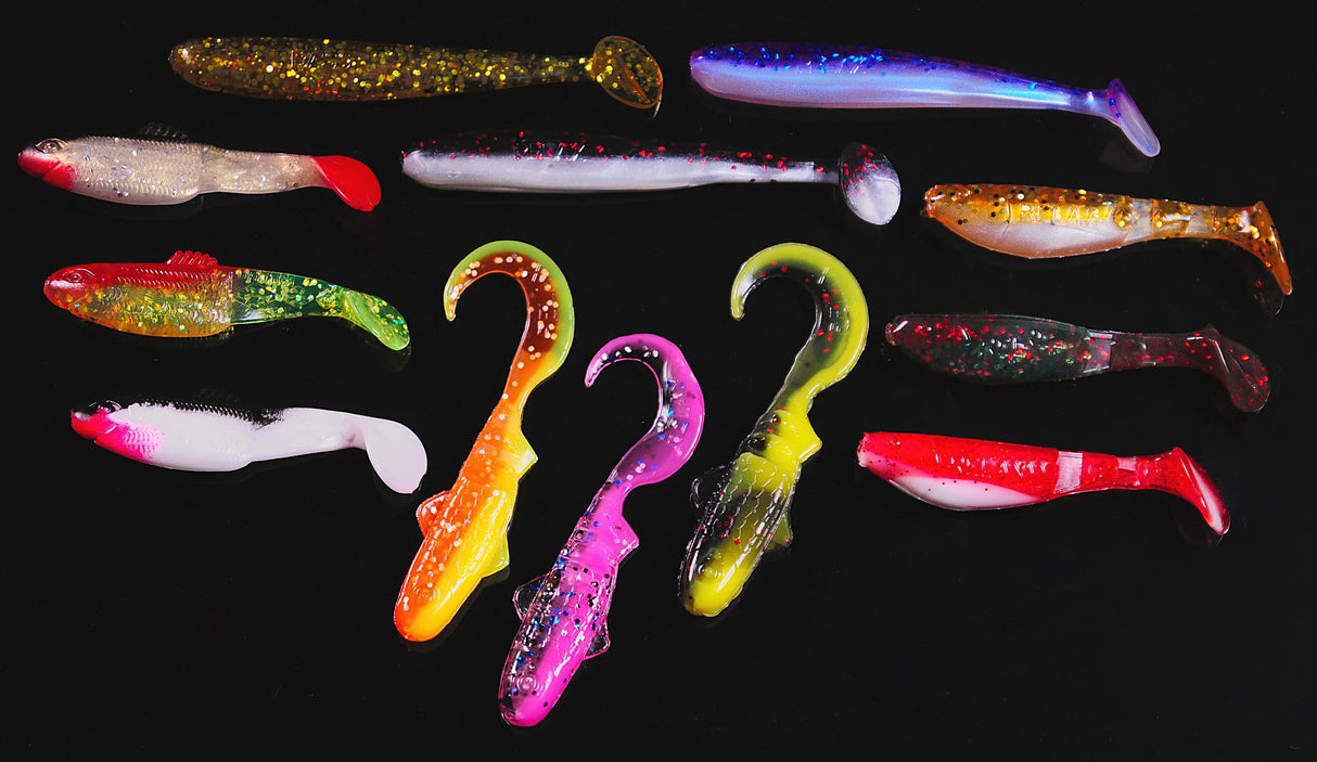 Team K.P Baits Överi Pro jigilajitelma 195 kpl + vieherasia 2kpl + mittatarra - Happy Angler