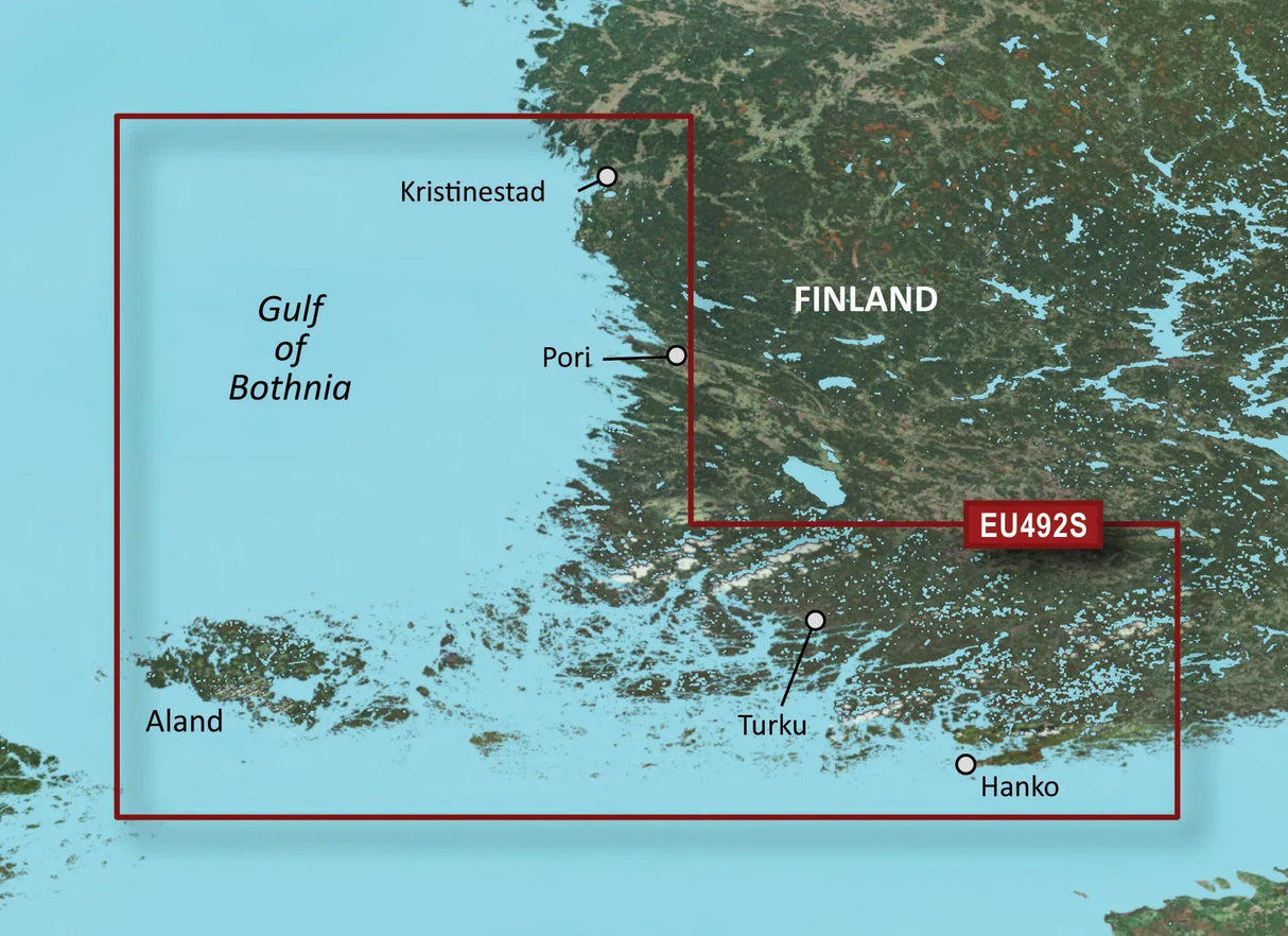 Garmin BlueChart g3 Vision HD VEU492S Saaristomeri karttakortti - Happy Angler