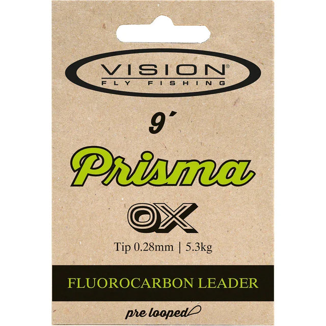 Vision Prisma Fluorocarbon Leader 9´ kartioperuke - Happy Angler