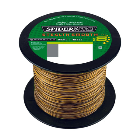 Spiderwire Smooth 8 Camo 2000 m - Happy Angler