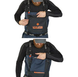 Norfin Pilot Bootfoot kahluuhousut saappailla - Happy Angler