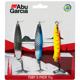 Abu Garcia Toby 15 g 3-Pack lusikkauistin - Happy Angler