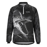 Fladen Angry Skeleton kalastuspaita - Happy Angler