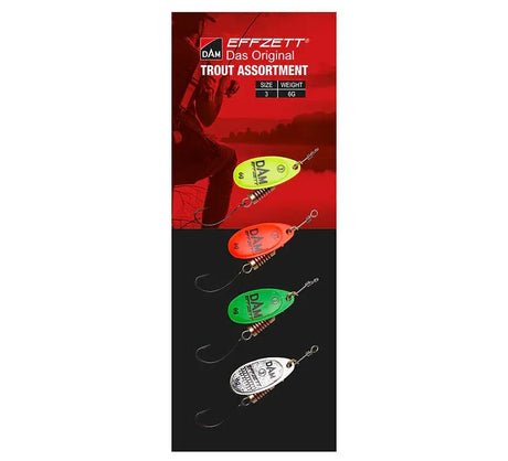 DAM Trout 6 g lippalajitelma 4 kpl/pkt - Happy Angler