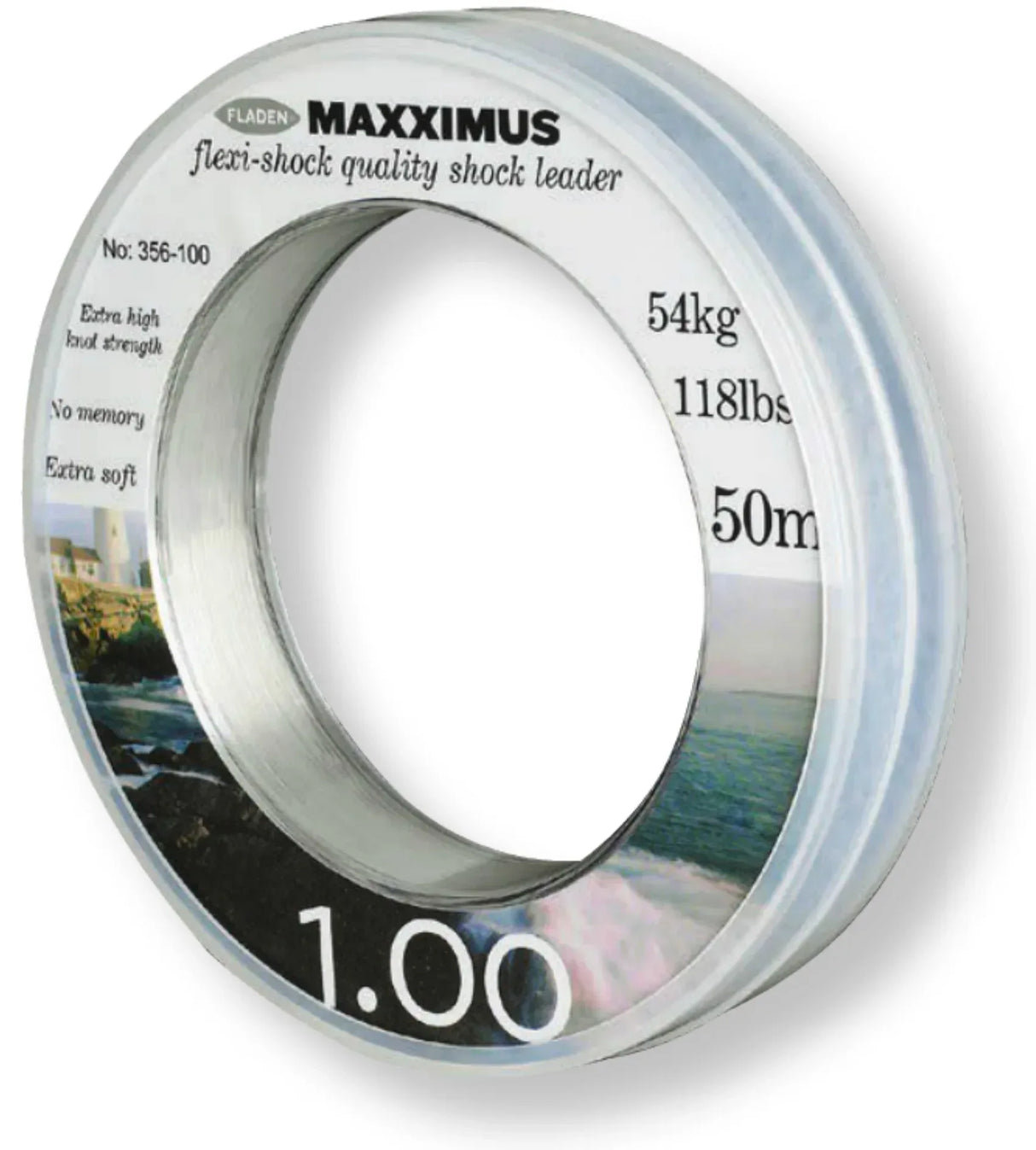 Maxximus Flexi-Shock 50 m perukemateriaali - Happy Angler
