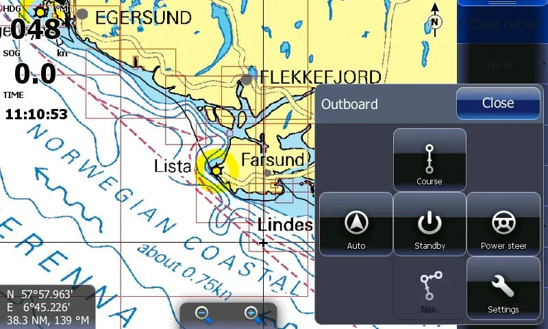 Lowrance autopilotti kaapeliohjauksiin - Happy Angler