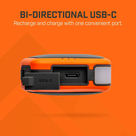 THAW ladattava käsienlämmitin taskulampulla + 10000 mAh powerbank - Happy Angler