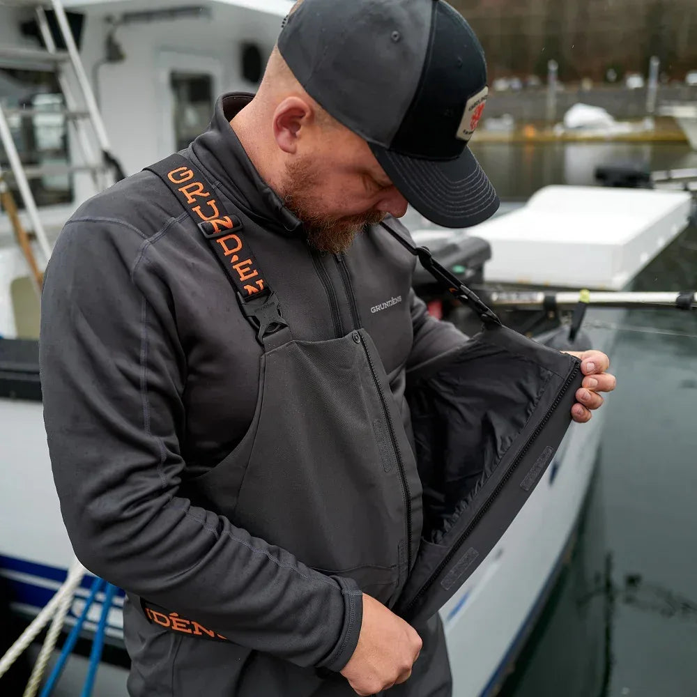 Grundens Downrigger Gore-Tex Bib housut - Happy Angler