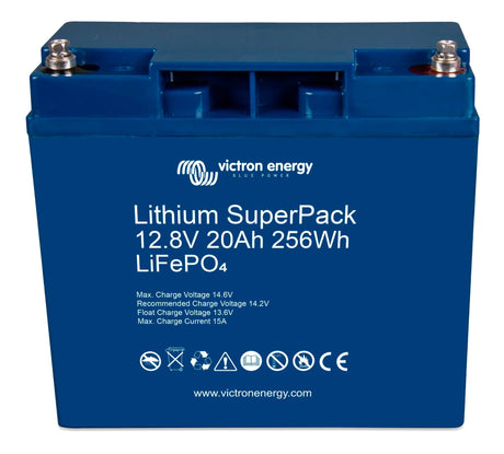 Victron Lithium SuperPack 12V 20 Ah litiumakku - Happy Angler