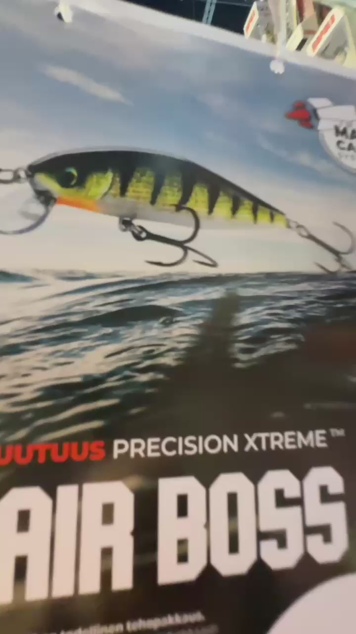 Rapala Precision Xtreme Air Boss 10 cm vaappu