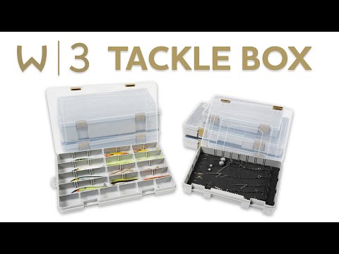 Westin W3 Rig Box tarvikerasia foam pohjalla