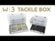 Westin W3 Rig Box tarvikerasia foam pohjalla